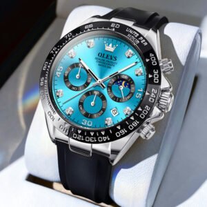 OLEVS 9916 Luxury Brand Sports Quartz Wrist Watch for Men-